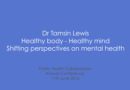 PHC Annual Conference 2016 – Dr Tamsin Lewis